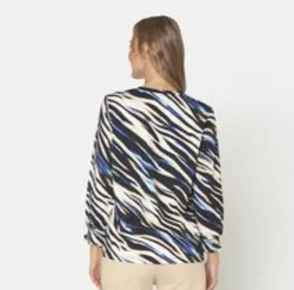 Signature zebra print tops